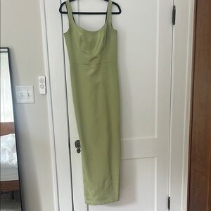 LulaKate Emily Floor / Drapey Bengaline Bridesmaid Dress - size 6